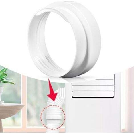 Connecteur de 130 mm à 150 mm, rallonge de tuyau de climatiseur universel, adaptateur d'échappement de climatiseur portable (1/4)