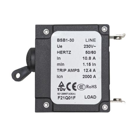 Thermoschalter Leistungsschalter BSB1-30 Reset Schalter Überlastschutz für Stromerzeuger uvm...