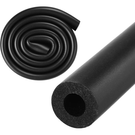 Tube d'Isolation en Mousse pour Tuyau Tube en Mousse Noir (1/5)