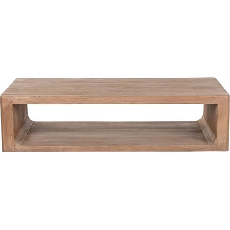 Mesa Centro Olmo Macizo 140X71X35 Natural (1/5)