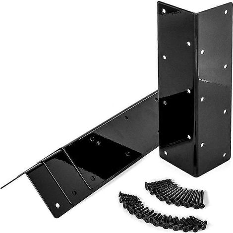 Supports d'angle pour potager surélevé avec vis à bois pour potager de 20 à 24 pouces (4 pièces) (1/5)