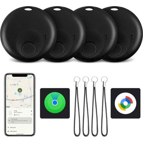 Airtag Item Finder vous aide à suivre vos clés, votre portefeuille, votre sac à dos (pack de 4) et vos piles (1/5)