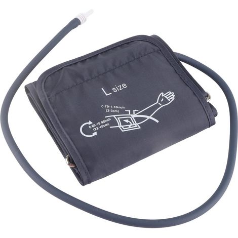 Brassard Tensiomètre de Remplacement, Brassard de Tensiomètre électrique Grand Brassard pour Adultes, Compatible avec la Plupart des Tensiomètres (2248CM) (1/5)