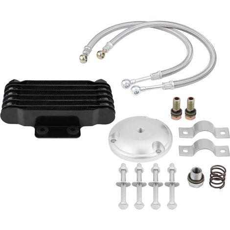 Ölkühler, Yosoo Motorölkühlungs-Kit als Ersatz für Suzuki GN125 EN125 EN150 GZ125 GZ150, universeller Ölkühler als Ersatz für Suzuki GN 125