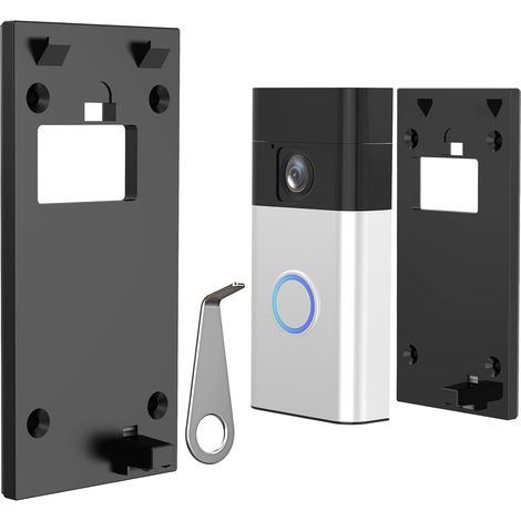 Support Adhésif sans perçage pour nouveau sonnette vidéo sans fil (Battery Video Doorbell), Fixation Adhésive sans Perçage, Installation Rapide (1/5)