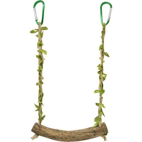 Swing, Perch, Chew Toy, Cage Accessory, For Parrots and Chickens (1/5)