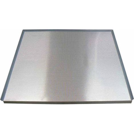 Tapis fond d'évier en aluminium avec joint d'étanchéité – Largeur 1162 mm – Pour caisson 1200 mm – Joints de bordure inclus – Volpato