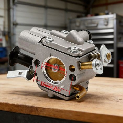 Tronçonneuse Stihl MS261 MS271 MS291, carburateur Zama C1Q-S252 11411200617 (1/5)