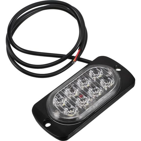 USHOBE Lampe Stroboscopique LED Ultra Fine 8 pour Camion et (1/5)