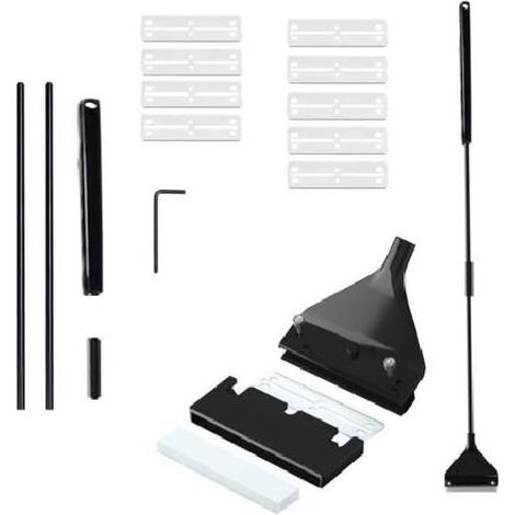 Grattoir à algues pour aquarium 62 cm – Racloir nettoyeur avec 10 lames de rechange – Nettoyage efficace des vitres (1/5)