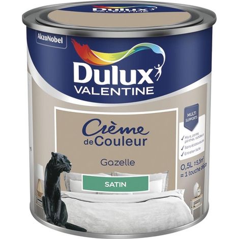 Valentine Crema di Colore Satinata 0,5l Gazelle - Dulux Valentine