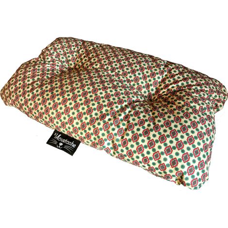 Coussin chat et chien provençal 70x40 cm Jaune (1/3)