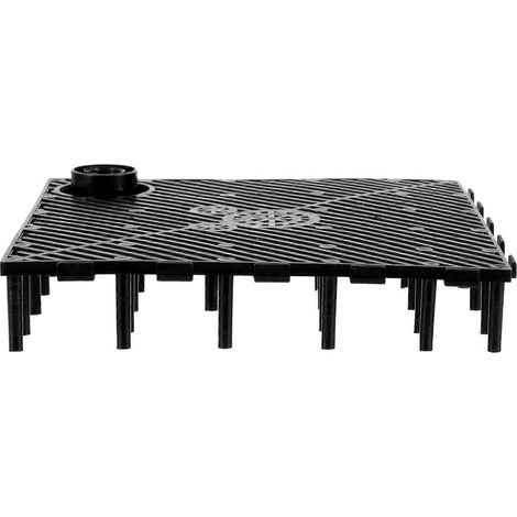 1 ensemble de plateaux de filtration de fond pour aquarium, grilles d'isolation et séparateurs pour l'élevage en aquarium, avec tube de raccordement (1/5)
