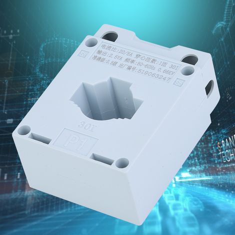 3 pièces Bh 0,66 30φ Support en plastique anti-flamme Transformateur de courant 0,66 kV 0,5 50-60 Hz (20/5) (1/5)