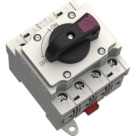 Interrupteur sectionneur solaire T85C PV DC 1200V 32A à poignée rotative pour dispositif solaire (comme illustré LONQ40.X)