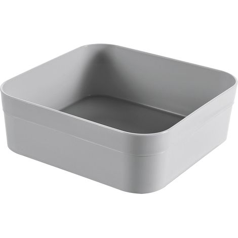 Organisateur tiroir Curver Infinity gris clair 15x15 cm (1/3)