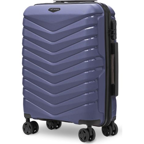 Maleta de cabina Wings PHOENIX 2.0 de polipropileno de 20" azul