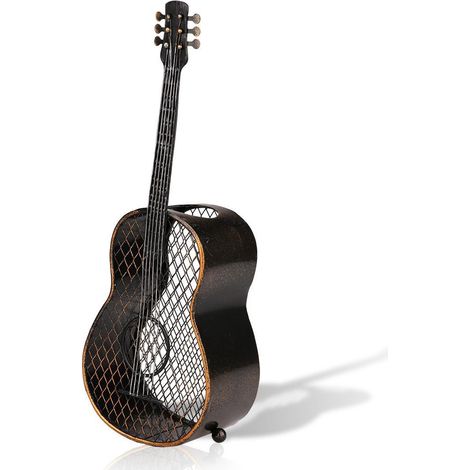 Gitarrenförmiger Weinkorkenbehälter, Flaschenverschluss-Organizer, Heimdekoration (1/5)