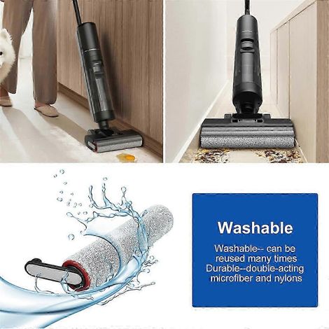 Brosse à rouleau de remplacement et filtre HEPA pour Dreame H12 Pro/Plus M13Beta SZRH