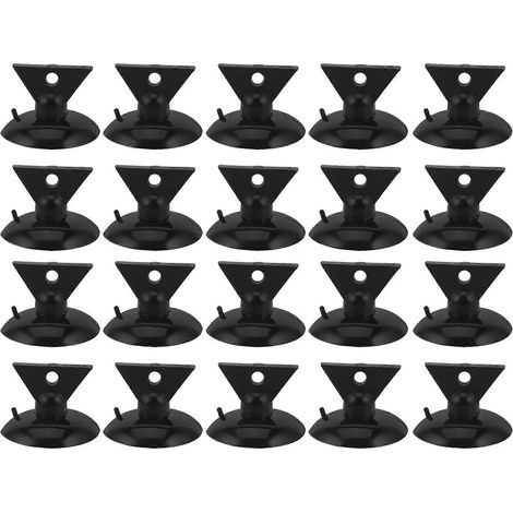 Outil de retrait d'ampoules (lot de 20) - Tête de changement d'ampoule à ventouse, extracteur d'ampoules à ventouse pour lampes halogènes et mini-spots lumineux. (1/5)