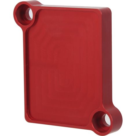 Plaque d'obturation de vanne de régulation d'air de ralenti pour papillon des gaz, accessoire compatible Honda Civic Integra Accord, rouge (1/5)