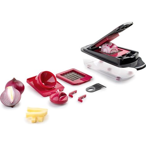 Cortador de verduras, patatas y frutas Jata HMAQ4504 con recipiente