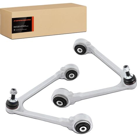Brazo de control, aluminio fundido, eje delantero superior, compatible con Ford y Jaguar, números OEM: 4W4Z3084AA, 6W4Z3085AA (1/5)