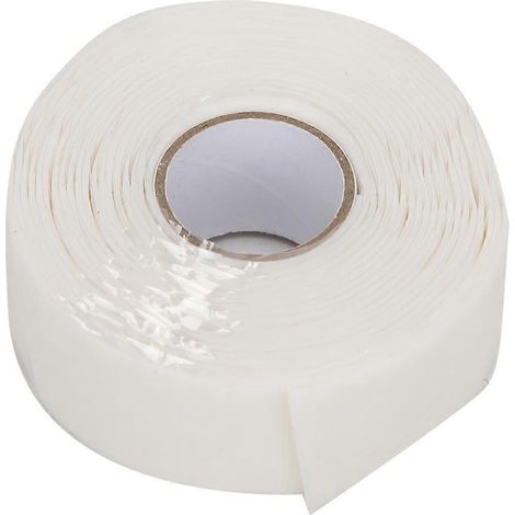 Wasserdichtes Klebeband mit starker Klebkraft für PVC- und PPR-Rohrreparaturen, 2,5 cm breit, rot/weiß