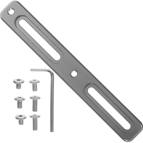 Adaptateur de position pour porte-bidon, support de vélo compatible, fixation réglable à 2 fentes (1/5)