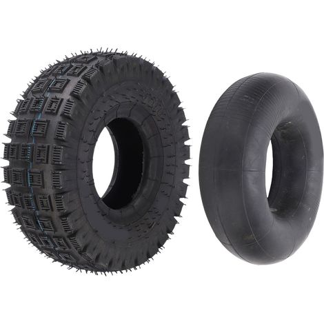 3.00-4 pneu 3.50/4.10-4 chambre à air 10x3 9x3.50-4 pneu tout-terrain Scooter électrique extérieur et pour Go Kart ATV (1/5)