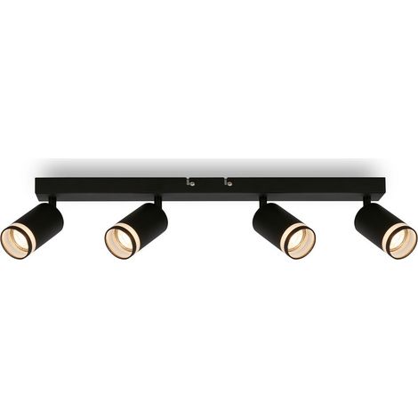 Deckenstrahler Deckenleuchte Deckenlampe Schlafzimmer Schwenkbar 4-flammig GU10