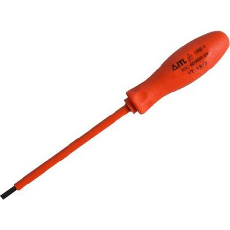 ITL Insulated UKC-01860 Insulated Terminal Screwdriver 3.0 x 75mm ITL01860