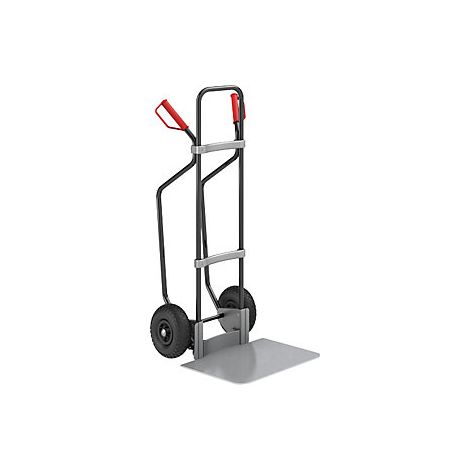Carretilla saqueras con listones de deslizamiento  negra  A x