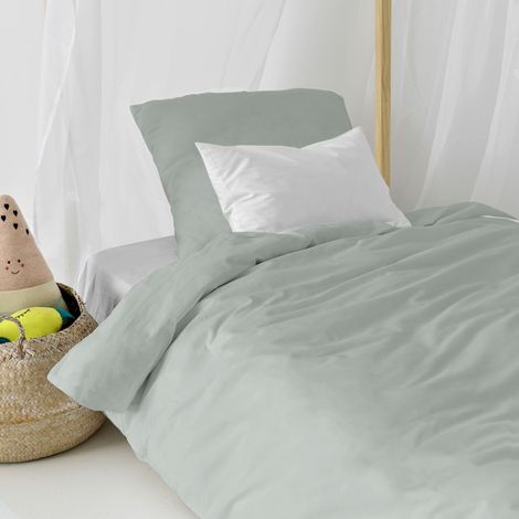 Ensemble nordique Basic 2 pièces 140x200 cm (Lit 80) Gris (1/4)