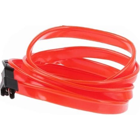 Geeignet für 3 Meter lange LED-Innenraumbeleuchtungsleisten im Auto – Flexible Neon-Ambientebeleuchtung, rot, USB-betrieben