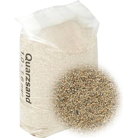 Filtersand 25 kg 1,0-1,6 mm (1/5)