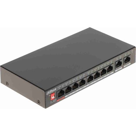 PFS3009-8ET1GT-96-V2 - Switch unmanaged 9 porte (8 PoE 96 W)
