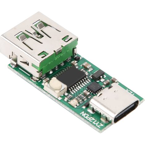 Module ZY12PDN PD2.0 USB-C 3.0 vers USB 3 CC 20 V 100 W, détecteur de déclenchement de charge rapide (1/5)