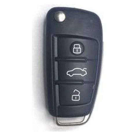 Coque Cle Adaptable POUR AUDI 3 BOUTONS AUD305