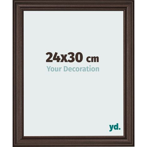 yd. - Cadre photo 24x30 - Chene Fonce - MDF - Lazio