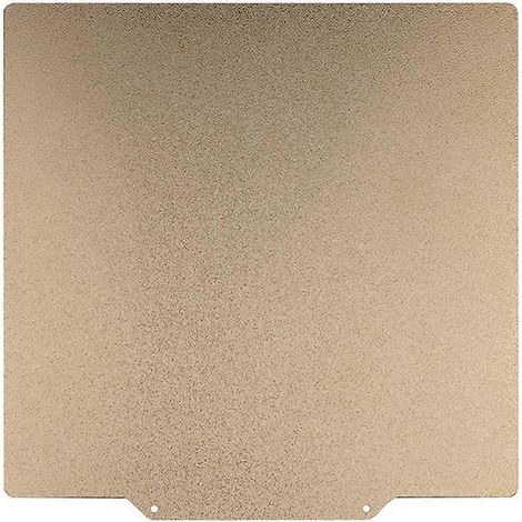 Doppelseitig pulverbeschichtete PEI-Stahlplatte für den 3D-Druck, 235 mm quadratische Oberfläche, robust und langlebig.