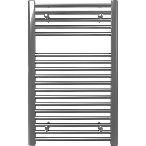 RADOX Sèche-serviette eau chaude mural vertical - SCALA N CHROME - 800 x 500 mm - 18 tubes - 381 W (1/3)