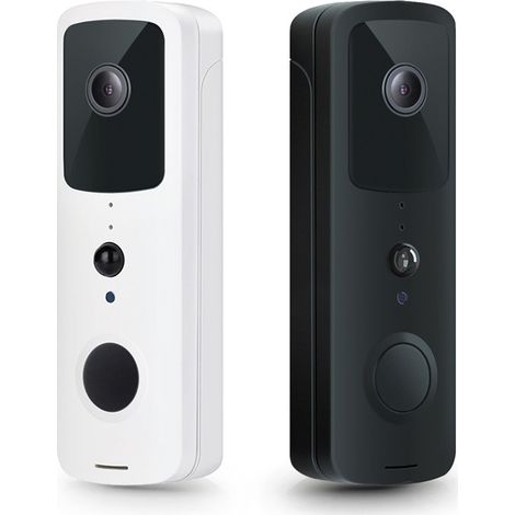 Tuya Videocitofono Smart WiFi IP FULL HD 1080P  Bianco (1/5)