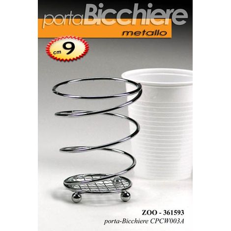 Reggello Segnabicchieri Sottobicchieri in Acciaio Inox 9 cm