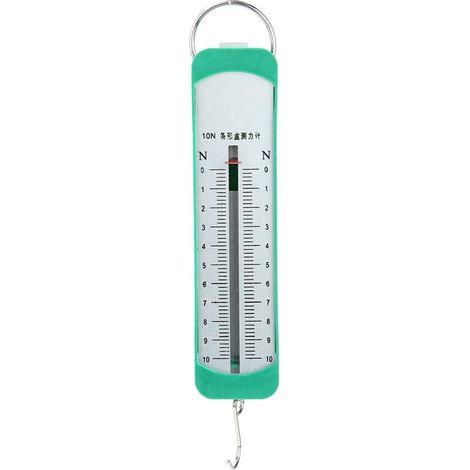 Dynamomètre à ressort éducatif 10 N - précis, robuste et calibré pour expériences physiques scolaires et ateliers mécaniques (1/5)
