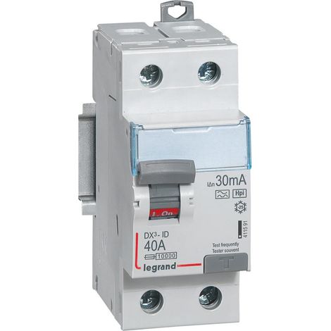 Legrand DX3-ID Fehlerstromschutzschalter weiß 40A 30mA