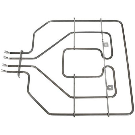 Résistance de voute/grill 2800W 471375 – Longueur 430 mm – Largeur 365 mm – Compatible Bosch Siemens Neff