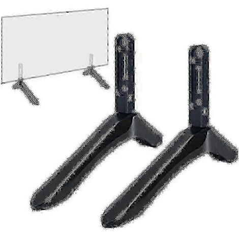 Pied de support universel pour téléviseur, support de bureau en métal, compatible avec les téléviseurs de 32 à 65 pouces pour une utilisation à domicile. (1/5)