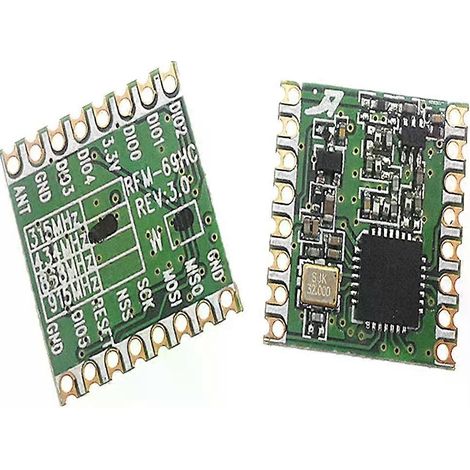 Module émetteur-récepteur RF programmable 433 MHz, 868 MHz et 915 MHz HopeRF ORIGINAL RFM69 RFM69HC RFM69HCW (1/4)