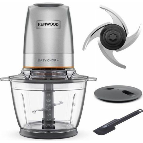 Kenwood CHP62.400SI mini picadora plata 500W potente